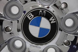 18" BMW X3 2004 2005 2006 2007 2008 2009 WHEELS OEM 59564 CHROME (4) V SPOKE