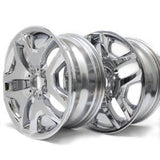 18" BMW X3 2004 2005 2006 2007 2008 2009 WHEELS OEM 59564 CHROME (4) V SPOKE