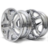 18" WHEELS BMW X3 SPORT STYLE 192 2004-2010 CHROME STAGGERED OEM 59564 RIMS
