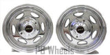 16x8 WELD RACING WHEELS POLISHED 8 LUGS FORD TRUCK 16" SET OF (4)