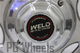 16x8 WELD RACING WHEELS POLISHED 8 LUGS FORD TRUCK 16" SET OF (4)