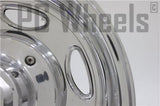 16x8 WELD RACING WHEELS POLISHED 8 LUGS FORD TRUCK 16" SET OF (4)