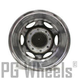 16x8 WELD RACING WHEELS POLISHED 8 LUGS FORD TRUCK 16" SET OF (4)