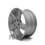 17" MITSUBISHI ECLIPSE 2006 2007 2008 WHEEL OEM 65811 SILVER 5 SPOKE