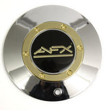 WHEEL AFX CENTER CAP CHROME GOLD W1859 NEW