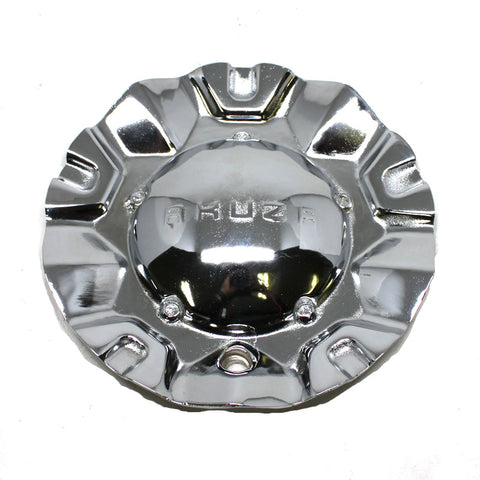 AKUZA WHEEL CHROME CENTER CAP # EMR0534-TRUCK-CAP REPLICA