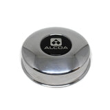 ALCOA WHEEL POLISHED ALUMINUM AXLE END COVERS CAP