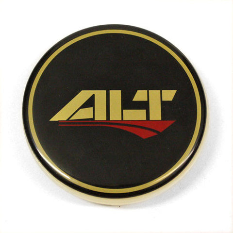 ALT WHEELS CENTER CAP FWD 65mm BLACK GOLD NEW