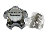 AMERICAN RACING CHROME CENTER CAP 6195-1215-CAP NEW