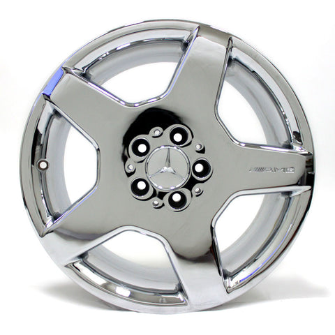 18" MERCEDES BENZ AMG S600 S500 S55 2003-2006 CHROME OEM WHEEL 65309