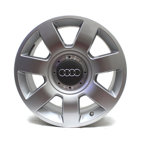 17" WHEEL AUDI A8 QUATTRO 2003 2004 2005 SILVER OEM 58774