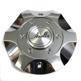 ANELLA WHEEL RAZOR CENTER CAP CHROME #C160 NEW