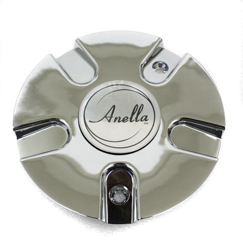 20" ANELLA DIAMOND WHEEL CENTER CAP CHROME C153 NEW