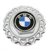 BMW BBS WHEEL CENTER CAP OEM SILVER #09.23.131 USED