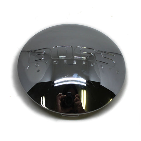 BOSS MOTORSPORTS WHEEL CENTER CAP CHROME # 3156 NEW