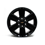 18" CHEVY TRAVERSE 2013 2014 2015 2016 2017 BLACK WHEELS OEM 5572 (4)