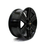 18" CHEVY TRAVERSE 2013 2014 2015 2016 2017 BLACK WHEELS OEM 5572 (4)