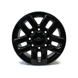18" CHEVY SILVERADO 2500 3500 2015 2016 2017 BLACK WHEELS OEM 5709 (4)