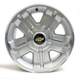 18" CHEVY SILVERADO TAHOE 07 08 09 10 11 12 13 MACHINED WHEEL FACTORY OEM 5300