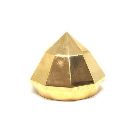 DAYTON WIRE WHEELS BULLET KNOCK OFF 24K GOLD NEW LEFT SIDE 6960 ORIGINAL