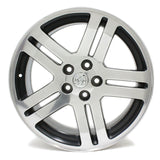 18" DODGE CHARGER 2006 POLISHED WHEEL BLACK FACTORY OEM 2248