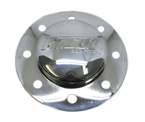 EAGLE ALLOY DUALLY 19.5 CHROME CENTER CAP 3119-06 NEW