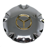 EPIC CLASSIC MERCEDES BENZ WHEEL CHROME CENTER CAP 10942 NEW