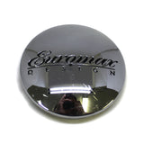 EUROMAX DESIGN WHEEL CHROME CENTER CAP # C-008-4 NEW
