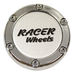 RACER WHEELS EXEL RACER ICON FWD CENTER CAP CHROME #M-033  MK004 NEW