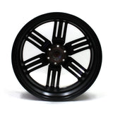 24" F5 RACING WHEEL F5-125B BLACK MACHINED FINISH 24X9.5 NEW