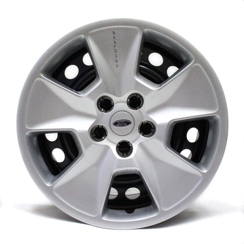 17" FORD EXPLORER 2004-2013 SILVER HUBCAP OEM