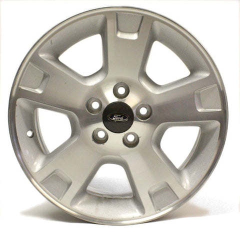 17" FORD EXPLORER 2002 2003 2004 2005 MACHINED SILVER FACTORY OEM 3528 A