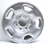 17" FORD F150 2004-2011 STEEL WHEEL OEM 3558 SILVER FACE 7 LUGS
