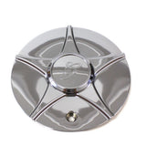 GAZARIO WHEEL CHROME CENTER CAP STYLE #128 #GA128-CAP NEW