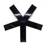 HIPNOTIC WHEEL BLACK CENTER CAP # 310L318