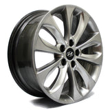 18" HYUNDAI SONATA 2011 2012 2013 HYPER SILVER WHEEL OEM 70804