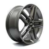 17" HYUNDAI SANTA FE 2017 WHEEL OEM 70907 GRAY