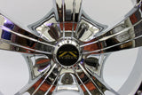 22" LEXANI WHEELS TEZZEN ARC CHROME 22X9.5