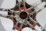 GINO WHEEL 498 CHROME 20X8.5 SPLIT SPOKE NEW
