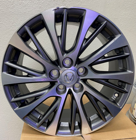 18" Wheel Lexus ES300H ES350 2019 2020 OEM 74376 Machined Charcoal