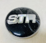STR WHEEL CENTER CAP BLACK 398087 NEW