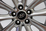 18" HYUNDAI SONATA 2011 2012 2013 HYPER SILVER WHEEL OEM 70804