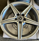 18" Staggered AMG Mercedes Benz Wheels OEM C300 C400 2015 2016 2017 2018 2019