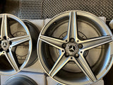 18" Staggered AMG Mercedes Benz Wheels OEM C300 C400 2015 2016 2017 2018 2019