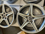 18" Staggered AMG Mercedes Benz Wheels OEM C300 C400 2015 2016 2017 2018 2019