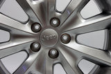 18" JEEP CHEROKEE 2013 2014 2015 2016 2017 2018 HYPER SILVER WHEEL OEM 9132