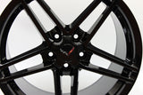 18" CORVETTE C6 GRAND SPORT Z06 2010 2011 2012 2013 GLOSS BLACK OEM 5342 5347