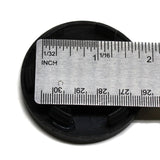 PORSCHE SPEEDLINE WHEEL BLACK CENTER CAP # 737-16-21397 USED