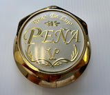 Gold Hex Nut Center Cap Prime Wheel Rines de Lujo Pena 28H