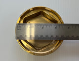 Gold Hex Nut Center Cap Prime Wheel Rines de Lujo Pena 28H
